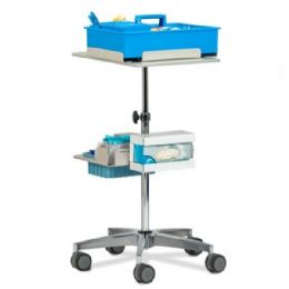 Store & Go Mobile Phlebotomy Cart by Clinton