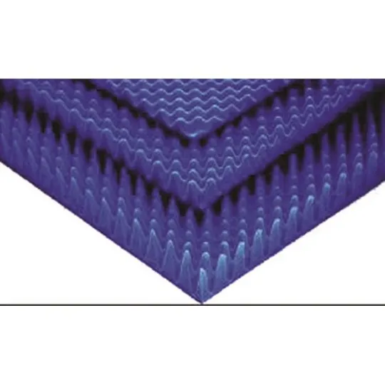 Convoluted Egg Crate Foam Mattress Overlay Sold In Case Quantities