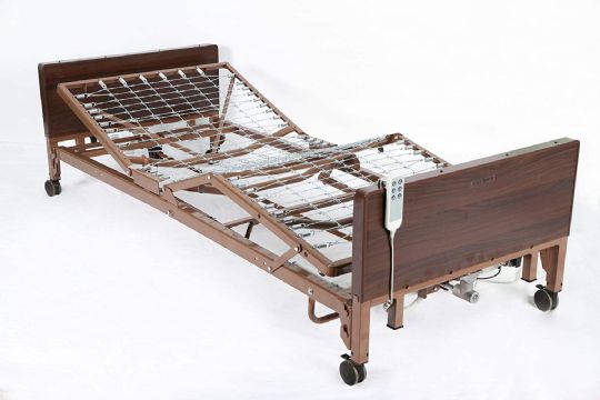 Full-Electric Hi Lo Bed by CostCare - Right side view