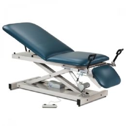 Power Adjustable Treatment Table with Backrest, Footrest, and Stirrups