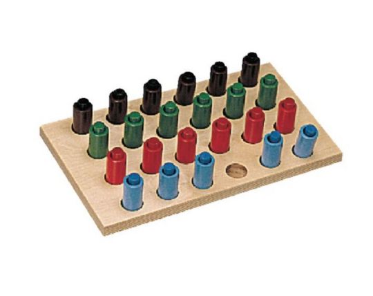 Cylinder Pegs and Peg Board