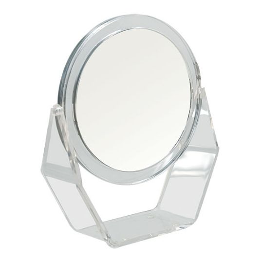 Zadro 1X/5X Magnification Swivel Dual-Sided Vanity Mirror in Acrylic