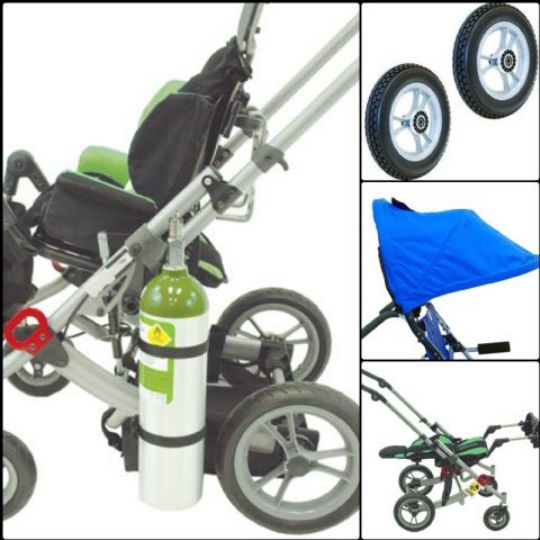 Accessories for Convaid Trekker Pediatric Wheelchair