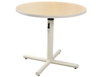 Height-Adjustable Floating Pedestal Therapy Table