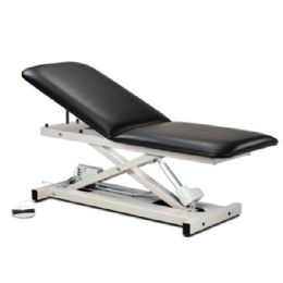 Open Base Power Treatment Table with Adjustable Backrest