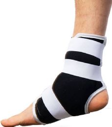 Thermapress Compression Ankle Wrap with Hot/Cold Pack