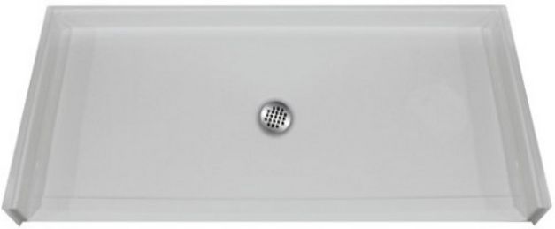 Wheelchair Accessible 60 in. x 33-3/8 in. Shower Pan