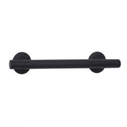 Bariatric Grab Bar With Stylish Black Matte Powder Coat Finish - ADA Compliant by Accessibility Professionals