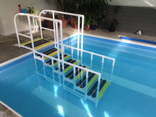 AquaTrek2 Non-Slip Forward Walking Pool Ladder System