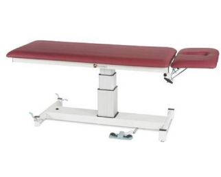 Armedica Two Section Top Single Pedestal Hi-Lo Treatment Table