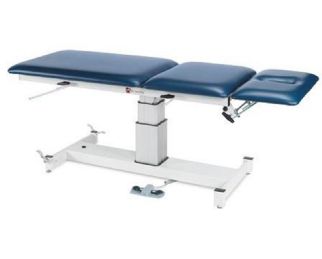 Armedica Three Section Top Single Pedestal Hi-Lo Treatment Table