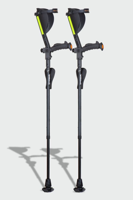 Ergobaum Royal Ergonomic Pain Reducing Forearm Crutches (Pair)