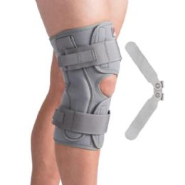 Thermal Vent Open Wrap Hinged Knee Brace