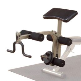 Best Fitness Leg Developer and Preacher Curl Attachment for Body-Solid Best Fitness Bench