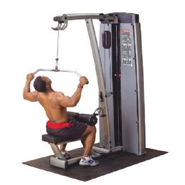 Body-Solid Pro-Dual Lat Pulldown with Mid Row Machine