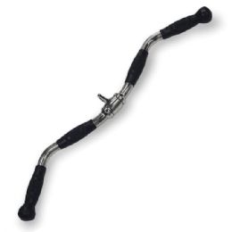 Body-Solid Pro-Grip Revolving Curl Bar with Rubber Grip