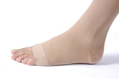 Jobst Opaque Open Toe Thigh High Compression Stockings