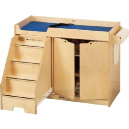 Jonti-Craft Changing Table Dresser with Stairs