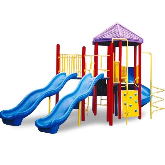 Christel Three Slide Playground Equipment