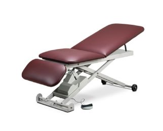 E-Series Power Treatment Table with Adjustable Backrest & Drop Section