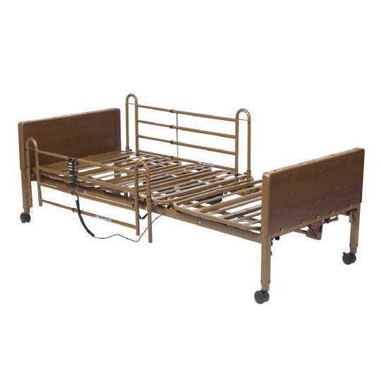 Competitor II Semi-Electric Hospital Bed with Full Rails (shown above)