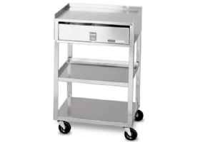 Stainless Steel Cart for Heating and Electrotherapy Units