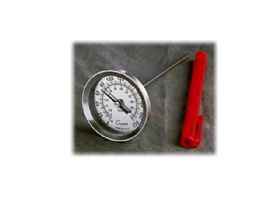 Stainless Steel Dial Thermometer for Hydrotherapy Heat Unit Temperature Monitoring