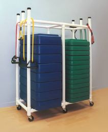 Exercise Fitness Step Cart