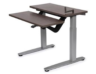 Height-Adjustable Workstation with Keyboard Lift