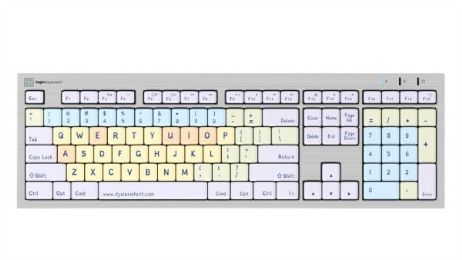Dyslexie Font Keyboard for Dyslexia by Logickeyboard