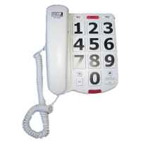 Future Call Amplified Big Button Corded Phone