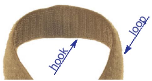 Double Sided Velcro Style Hook and Loop Fastener
