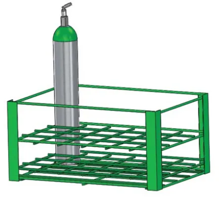 Oxygen Cylinder Racks | Oxygen Cart | Cylinder Cart - DISCOUNT ...