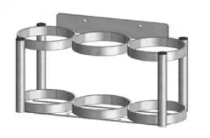 Drive Medical Oxygen Tank Cylinder Storage Rack