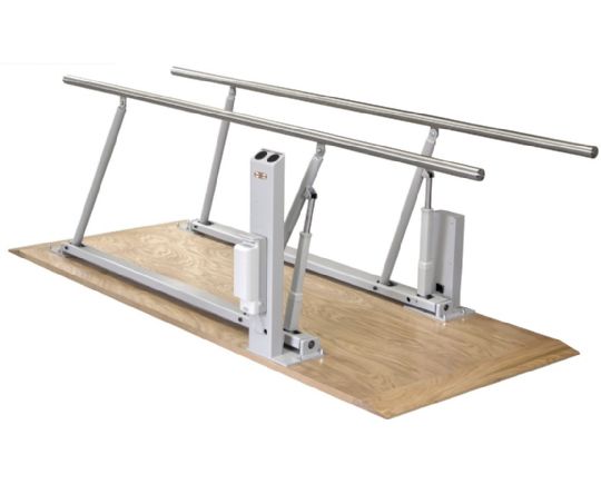 Electric Height and Width Bariatric Parallel Bars by Hausmann