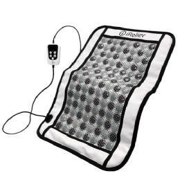iReliev Portable Far Infrared Heating Pad with Jade and Tourmaline for Muscle Pain and Tension