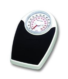 Professional Home Care Mechanical Floor Scale with Non-Skid Platform