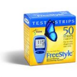 FreeStyle Blood Test Strips, Box of 50 or 100