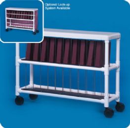 Chart Storage Cart System for 20 Ring Binders