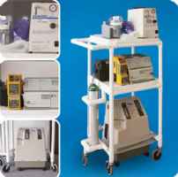 Mobile Respiratory Cart for Complete Respiratory Care