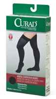 Curad Compression Stockings, Thigh-High