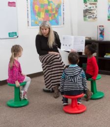 KidsFit Kinesthetic Classroom Wobble Chairs