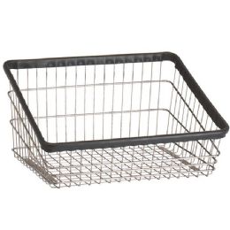 Front Loading S Basket for R&B Wire Laundry Carts