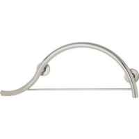 Grab Bar with Piano Curved Design and Towel Bar from Accessibility Professionals