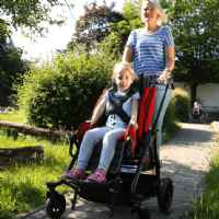 Thomashilfen EASyS Advantage Pediatric Seating System with Outdoor A-Chassis