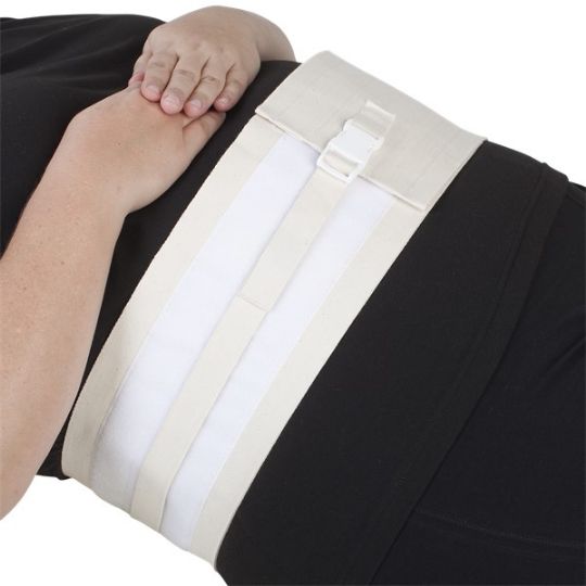 DeRoyal Self-Releasing Roll Belt with Quick Release Ties or Buckle