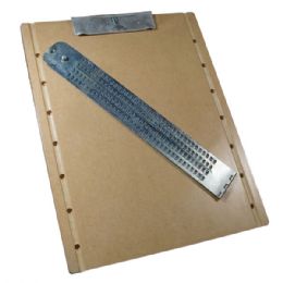 Braille Slate with Clipboard
