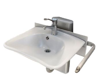 Handicap Sink - Pressalit Custom Flex Height Adjustable Sink