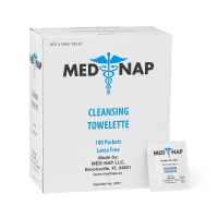 Medline Single-Packed Antiseptic Towelettes, 1000 per Case, by Medline