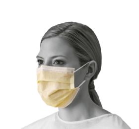 Isolation Face Mask in Yellow by Medline